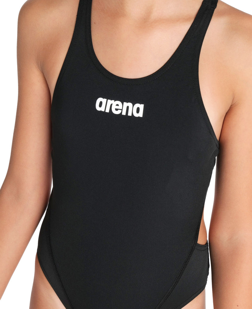 Ba ador Liso Arena Performance Para Ni a Swim Tech Team Negro Blanco ba-ador-liso-arena-performance-para-ni-a-swim-tech-team-negro-blanco