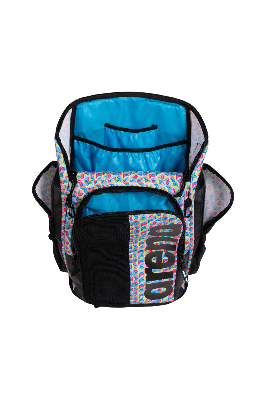 Arena Spiky III - Mochila de 45L Allover, mochila deportiva para atletas de  natación, bolsa de equipo de entrenamiento para hombres y mujeres, cielo