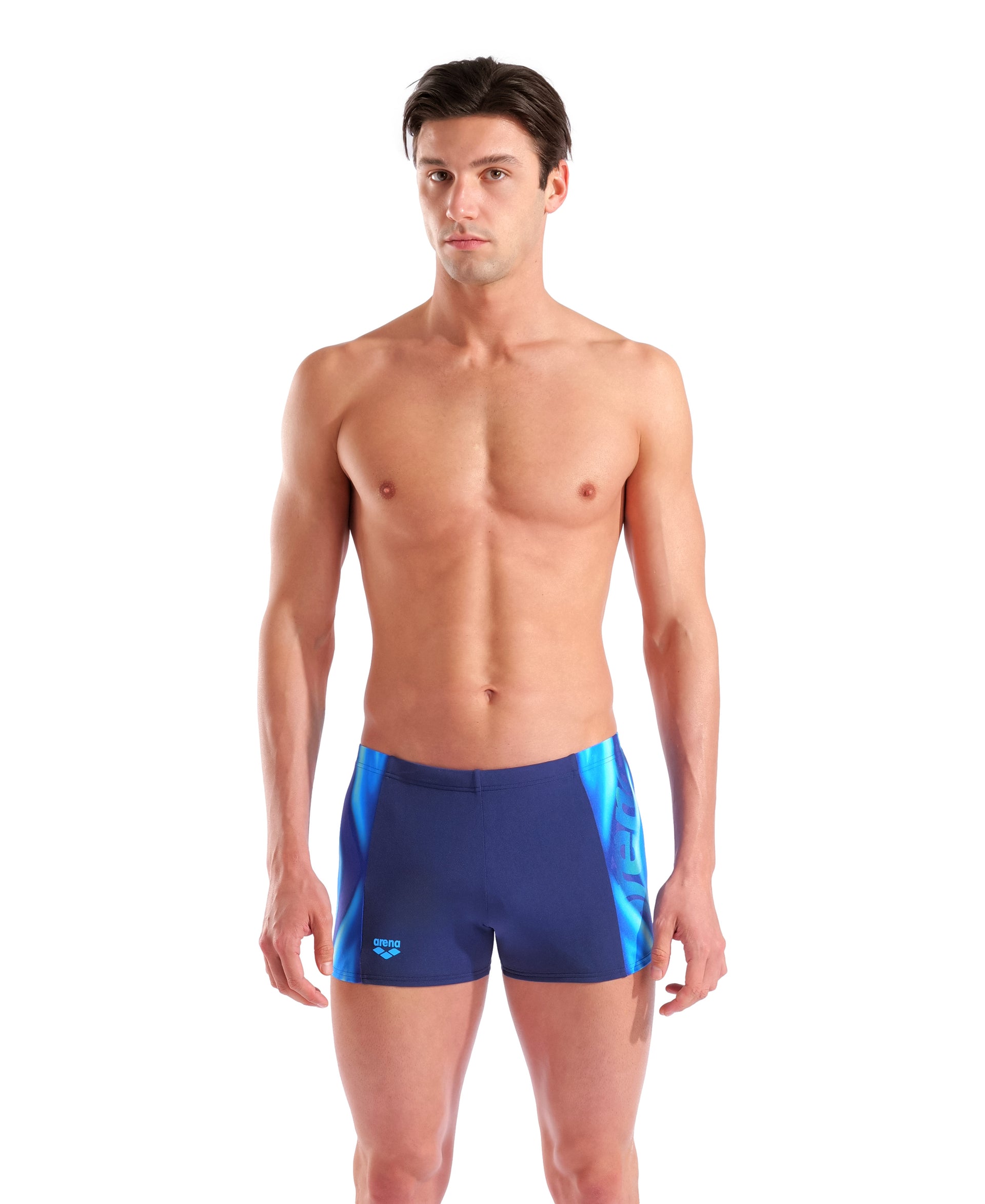 Bañador short arena Performance Two Sides Swim para hombre Azul