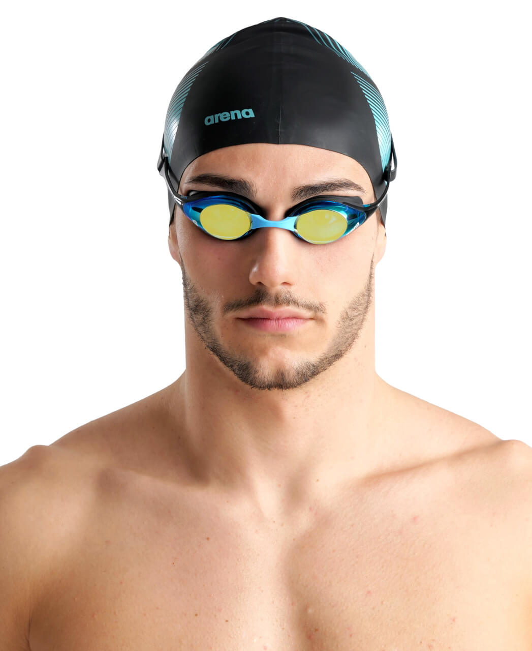 Arena COBRA ULTRA SWIPE MIRROR - Gafas de natación aqua-black