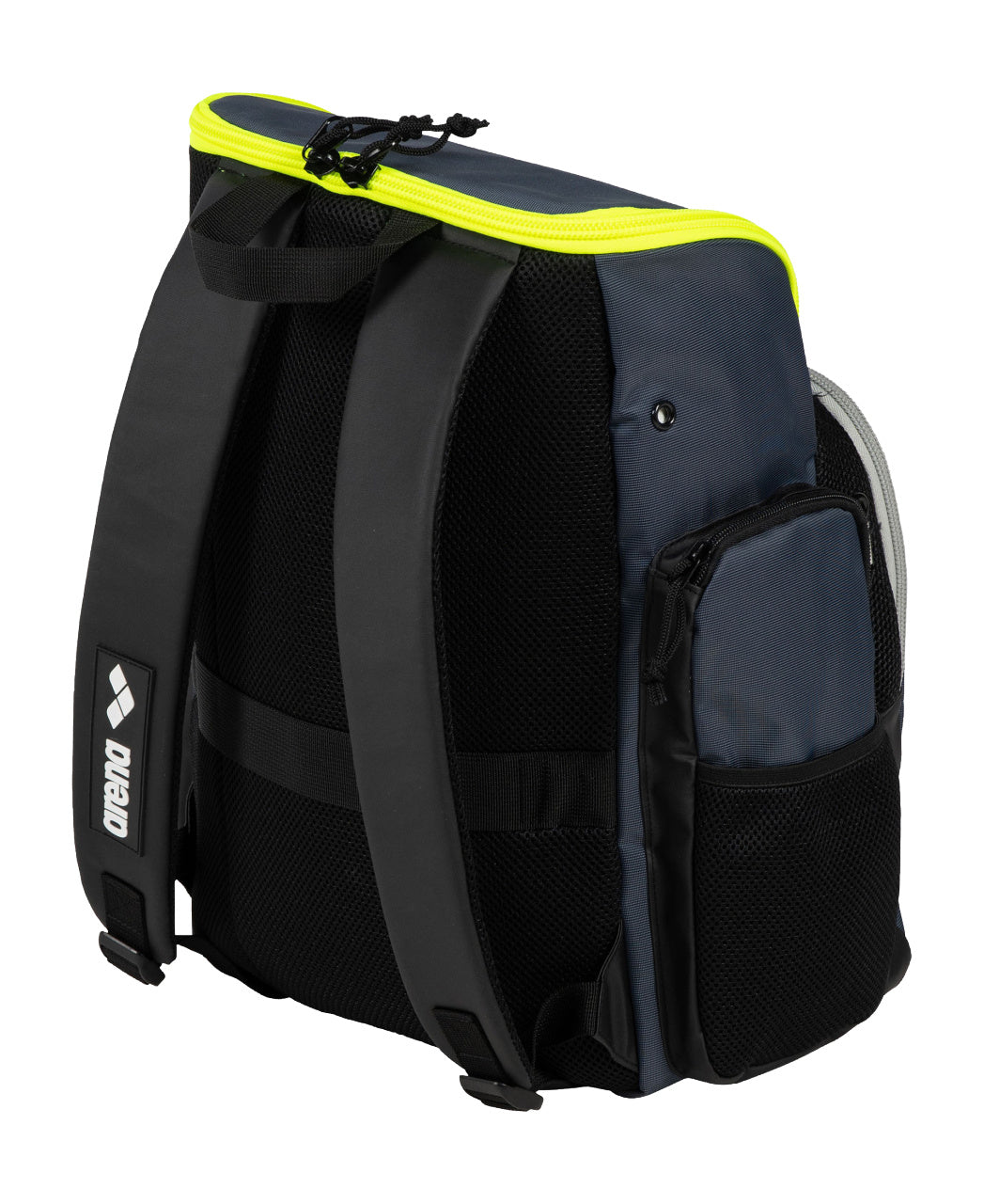 Mochila Arena Natación Spiky 3 Backpack 35 Litros Lisas Color Dark Smoke  Neon Yellow (101) Diseño